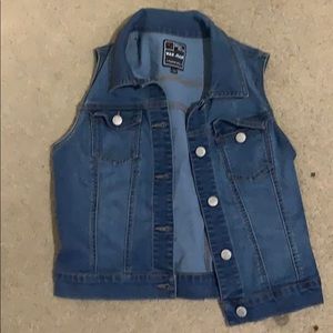Wax Jean Denim Vest